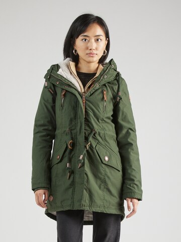 Ragwear Parka 'ELSIE' in Grün: predná strana