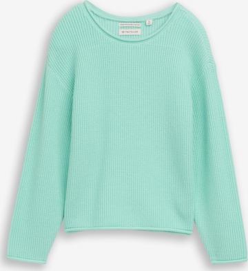 TOM TAILOR Pullover in Grün: Vorderseite