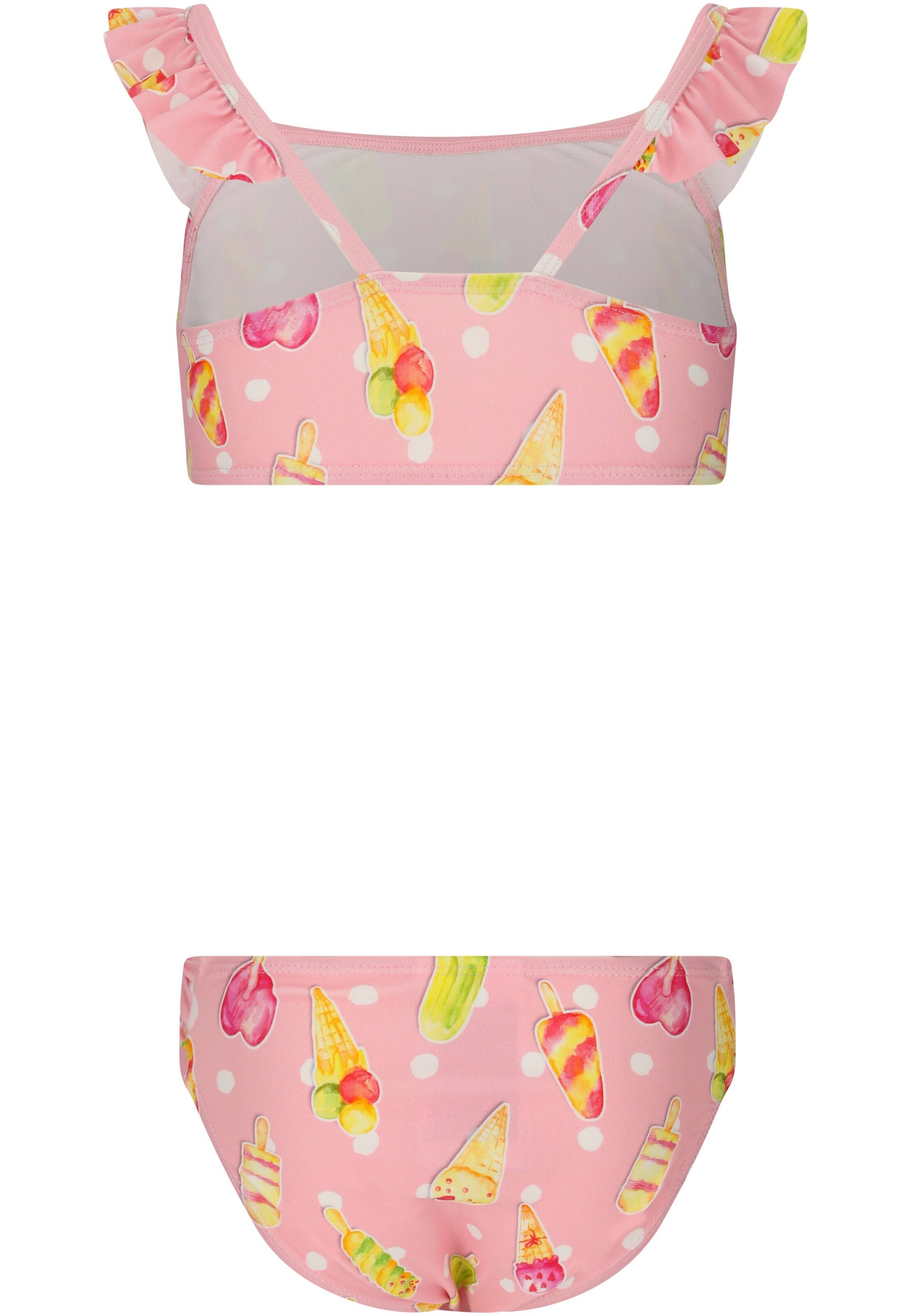 ZigZag Bandeau Bikini 'Carly' in Pink