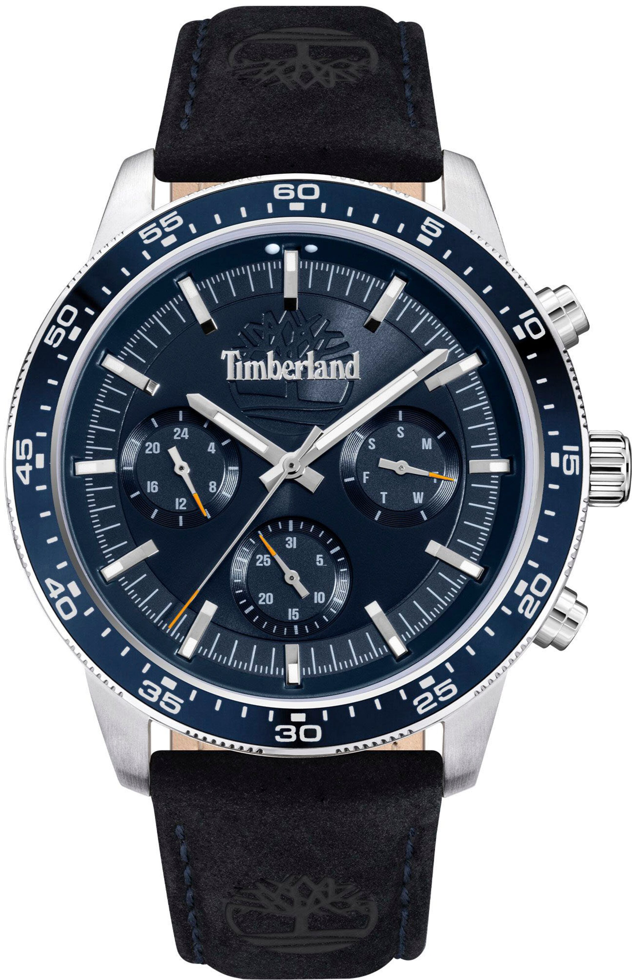 TIMBERLAND Uhr 'Parkman' in Blau: Vorderseite
