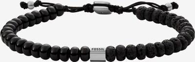 FOSSIL Armband in schwarz / silber, Produktansicht