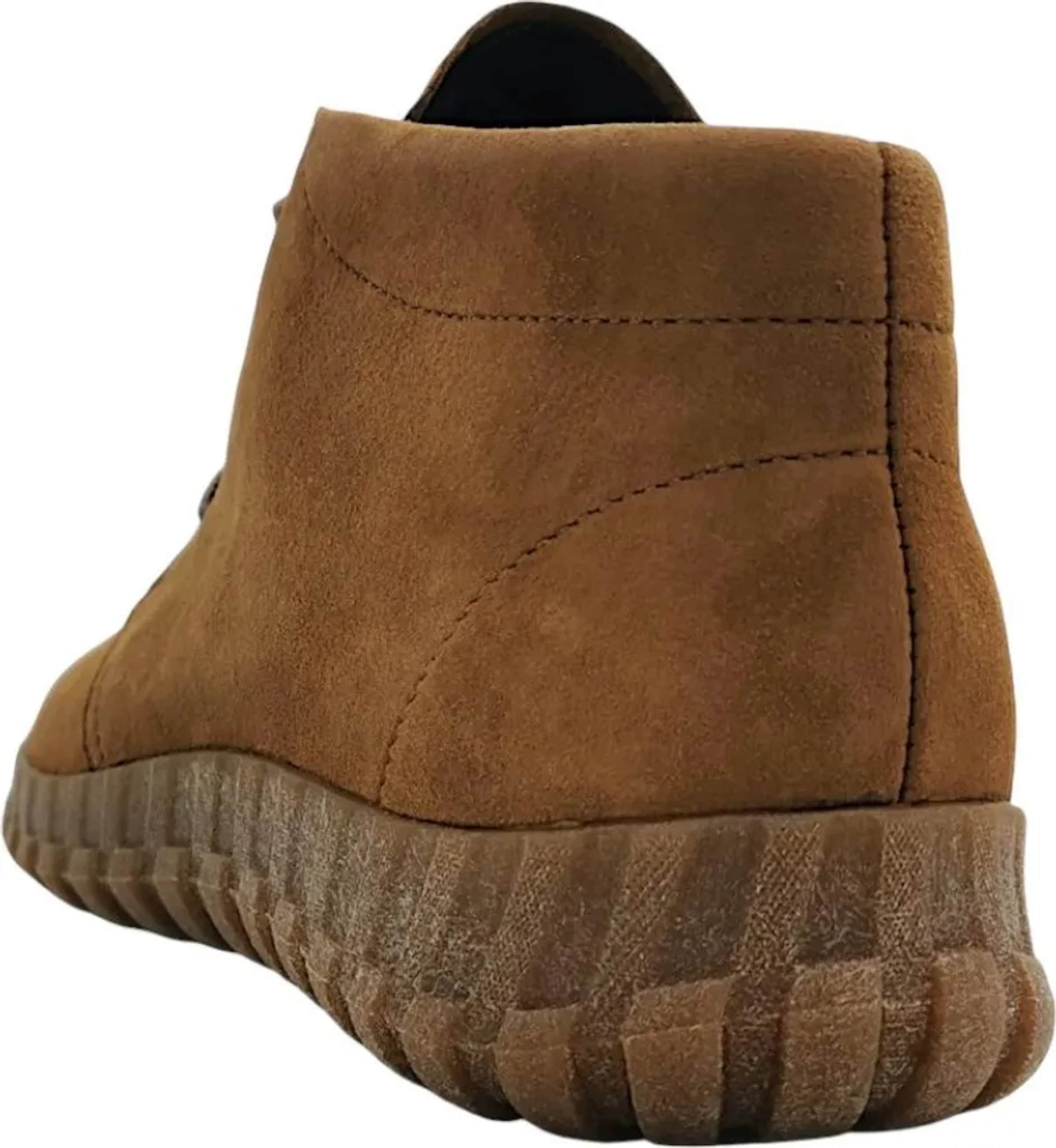 SEMLER Lace-up bootie in Brown
