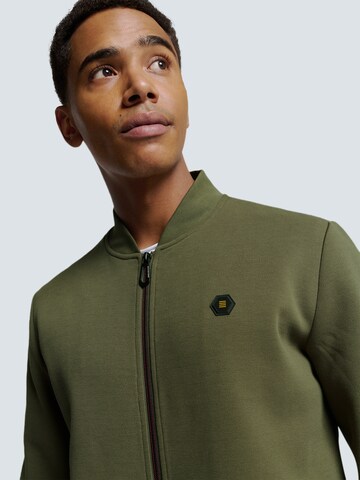 No Excess Zip-Up Hoodie in Green