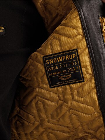 Giacca di mezza stagione 'Snowprop leather jacket' di PME Legend in marrone