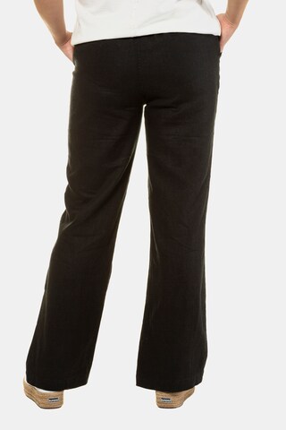 Ulla Popken Loosefit Broek in Zwart