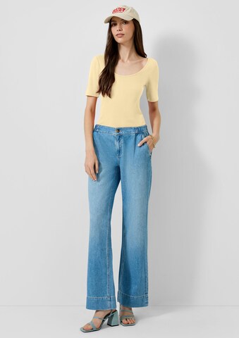 T-shirt QS en jaune