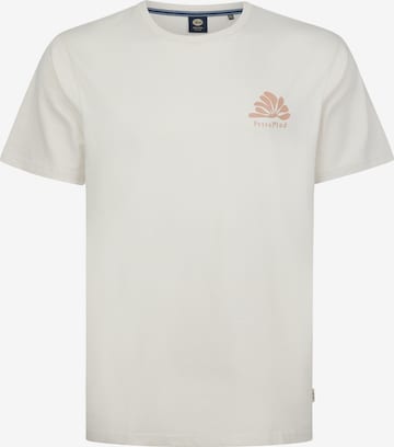 T-Shirt 'Classic' Petrol Industries en blanc : devant