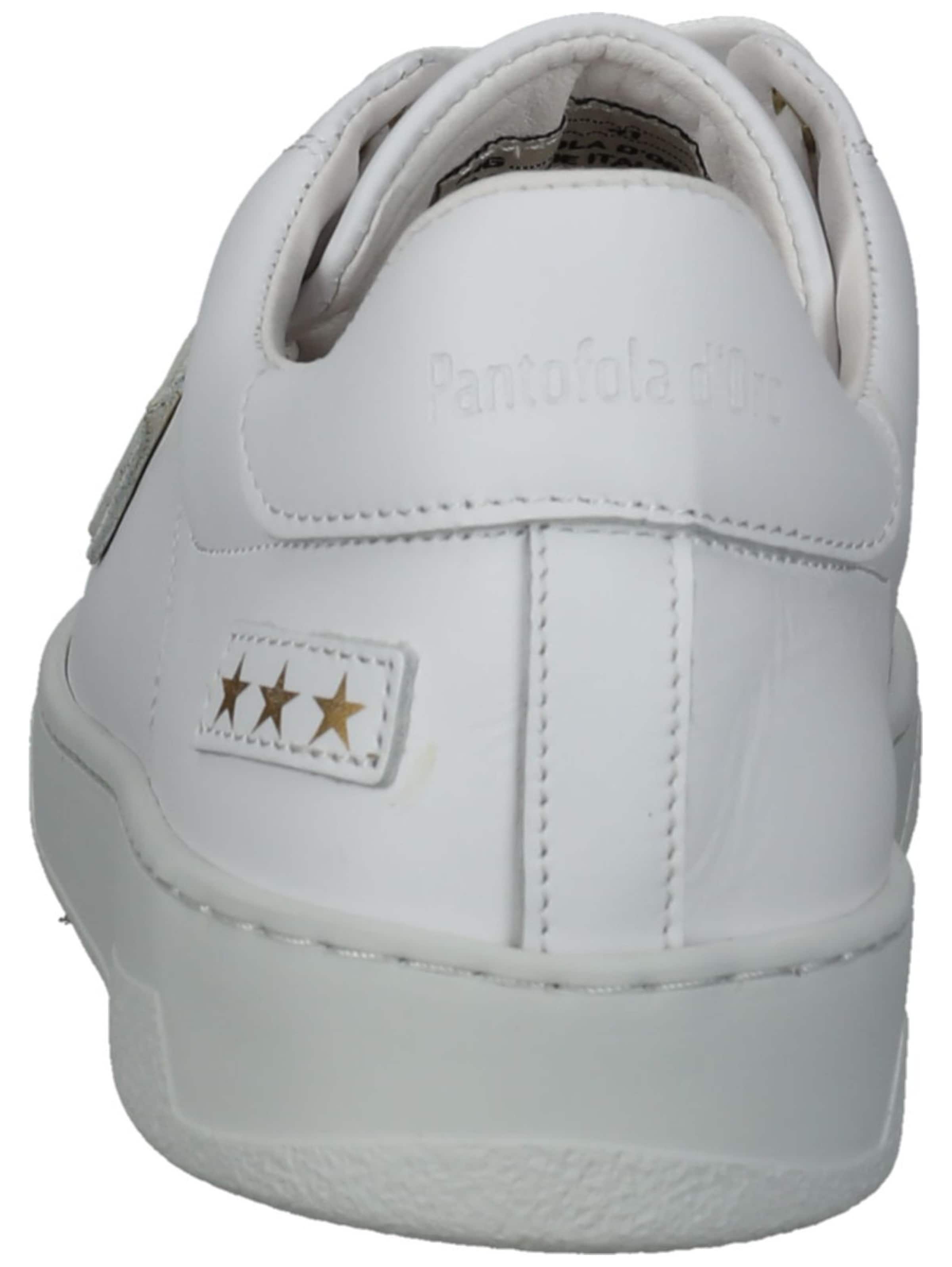 PANTOFOLA D'ORO Platform trainers 'Paterno' in White