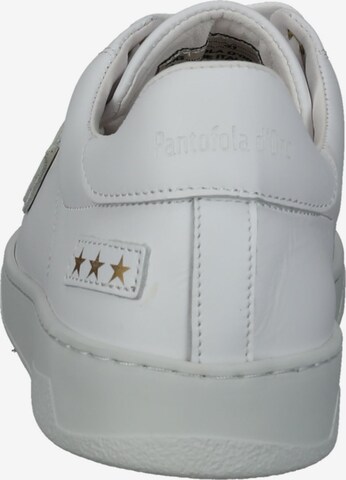 Baskets basses 'Paterno' PANTOFOLA D'ORO en blanc