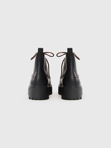 TIMBERLAND Lace-Up Ankle Boots 'STONE STREET' in Black