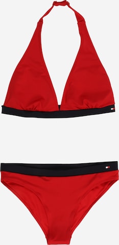 Tommy Hilfiger Underwear Trójkąt Bikini w kolorze czerwony: przód