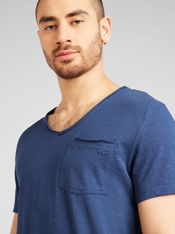 MUSTANG T-Shirt 'ALLEN' in Blau