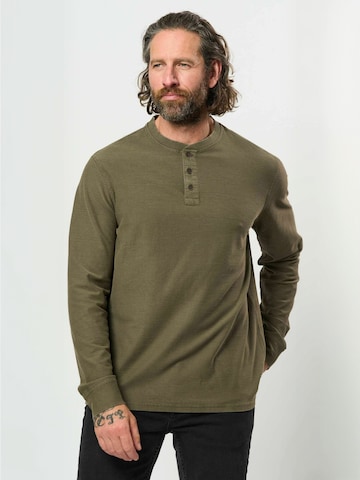 MCS Pullover ' MCRud ' i grøn: forside