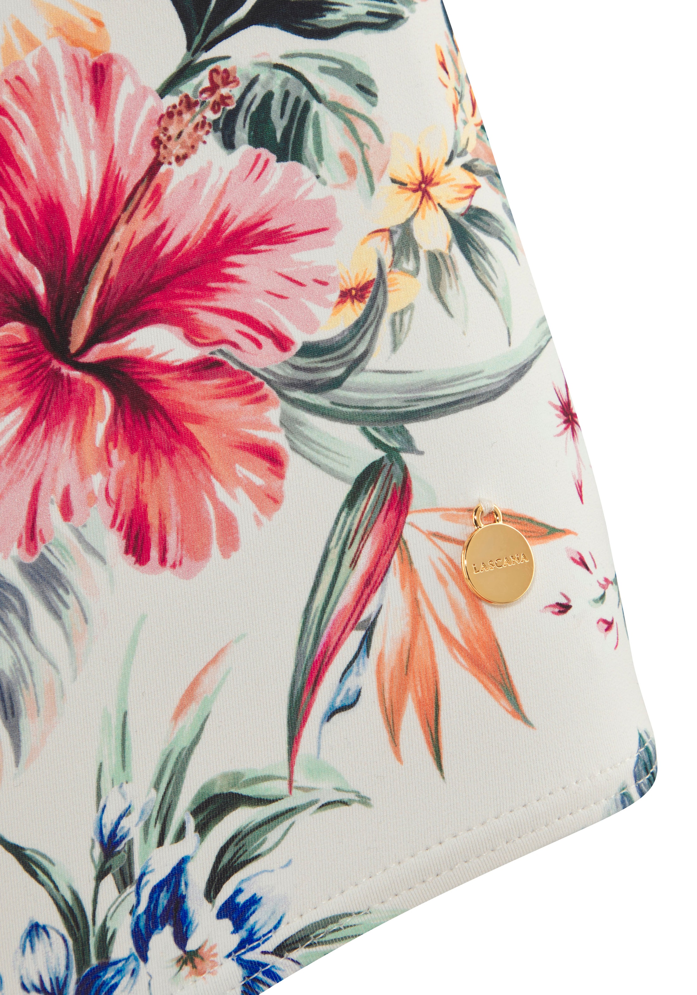 LASCANA Bustier Badpak in Beige