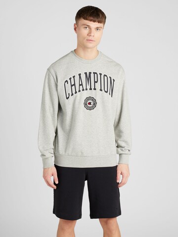 Champion Authentic Athletic Apparel Sweatshirt i grå: framsida