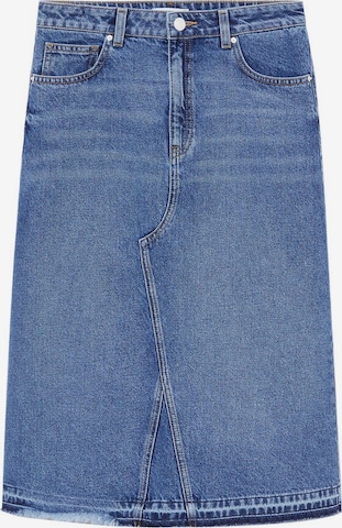 MANGO KIDS Skirt 'Broky' in Blue: front