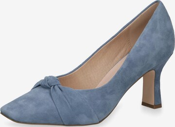 CAPRICE Pumps in Blauw: voorkant