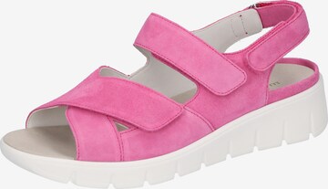 WALDLÄUFER Sandals in Pink: front