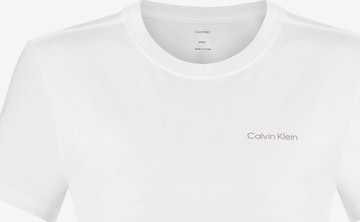Calvin Klein Jeans Тениска в бяло: отпред