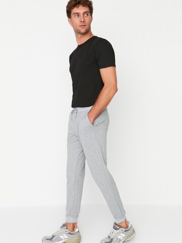 Regular Pantaloni sport de la Trendyol pe gri: față