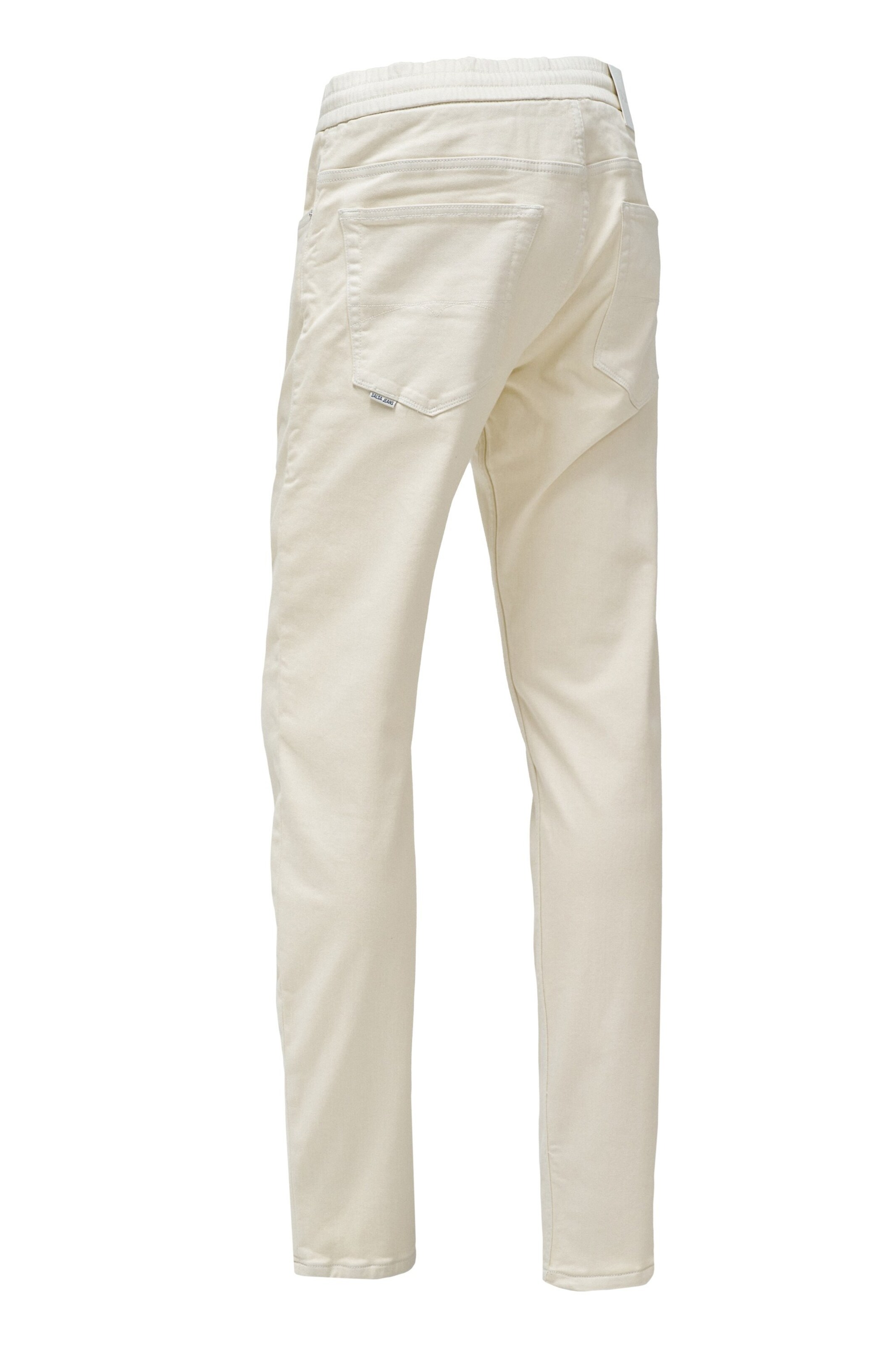 Regular Pantalon chino Salsa Jeans en beige