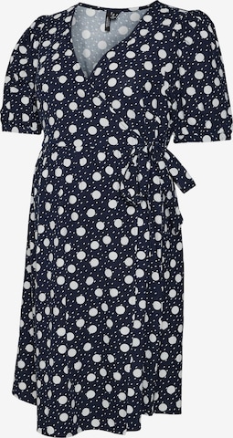 Robe 'JESMILO' Vero Moda Maternity en bleu : devant