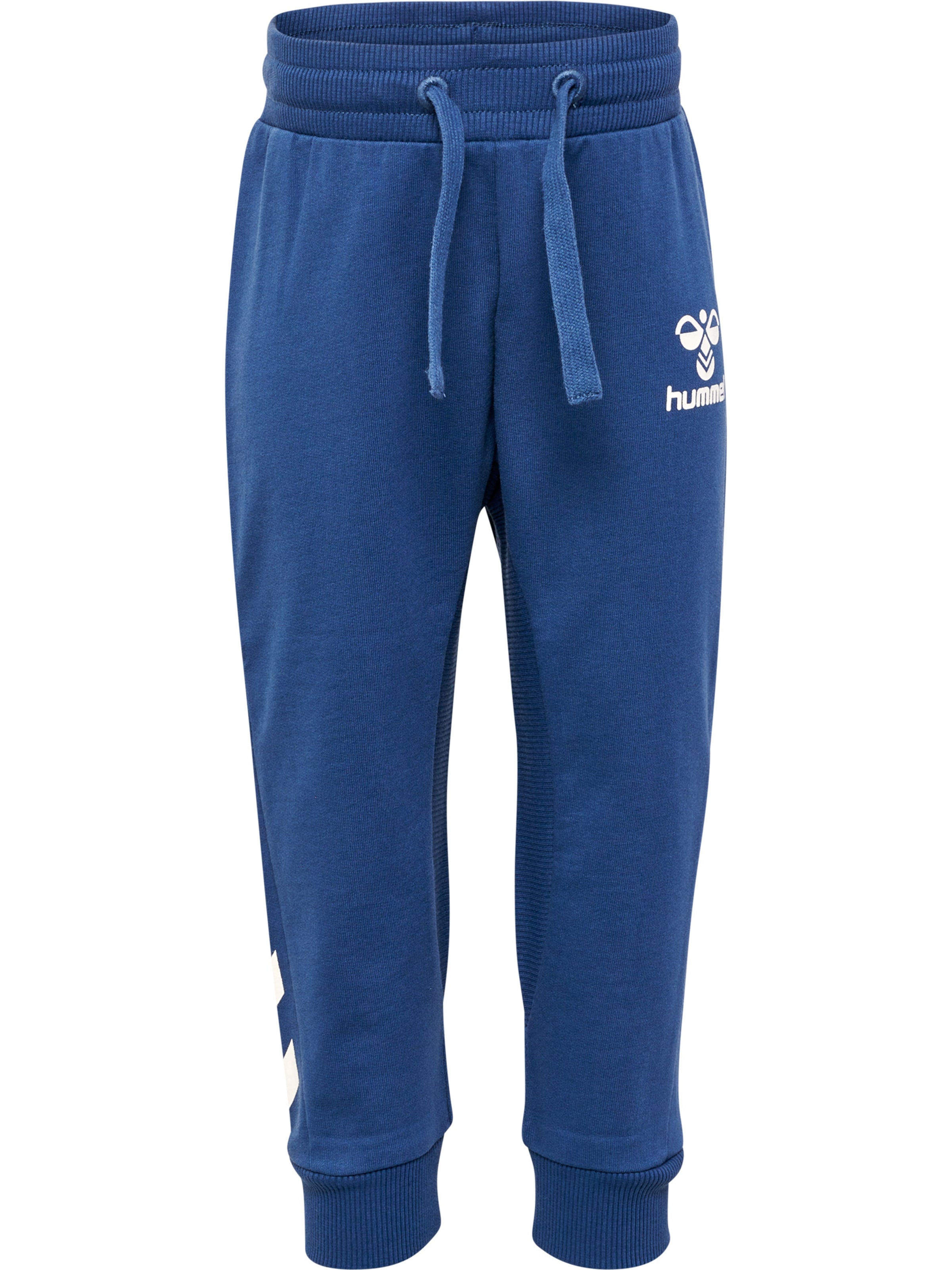 Hummel Tapered Bukser 'APPLE' i blå: forside