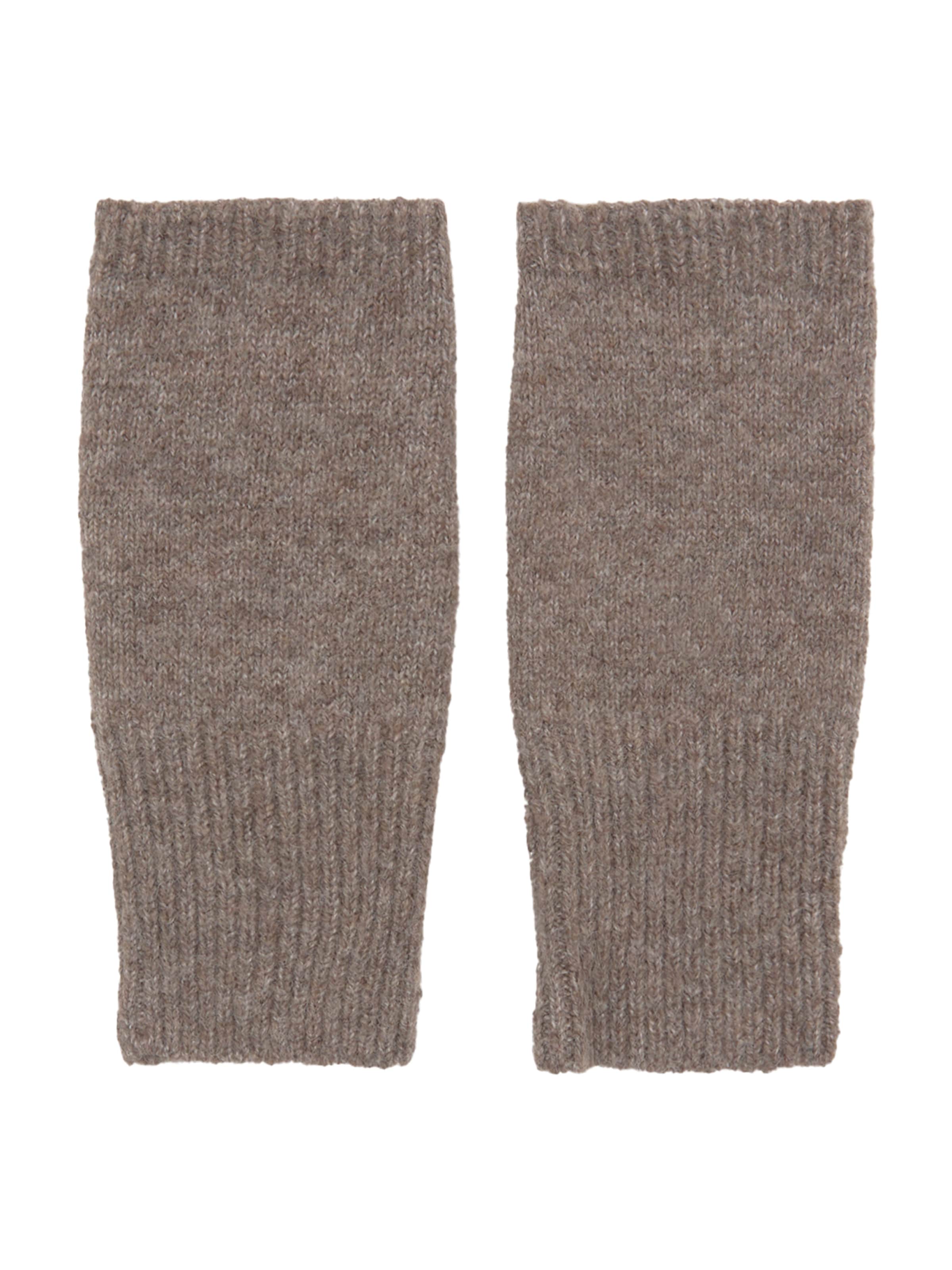 Pull&Bear Ocieplacze na ręce w kolorze beżowy: przód