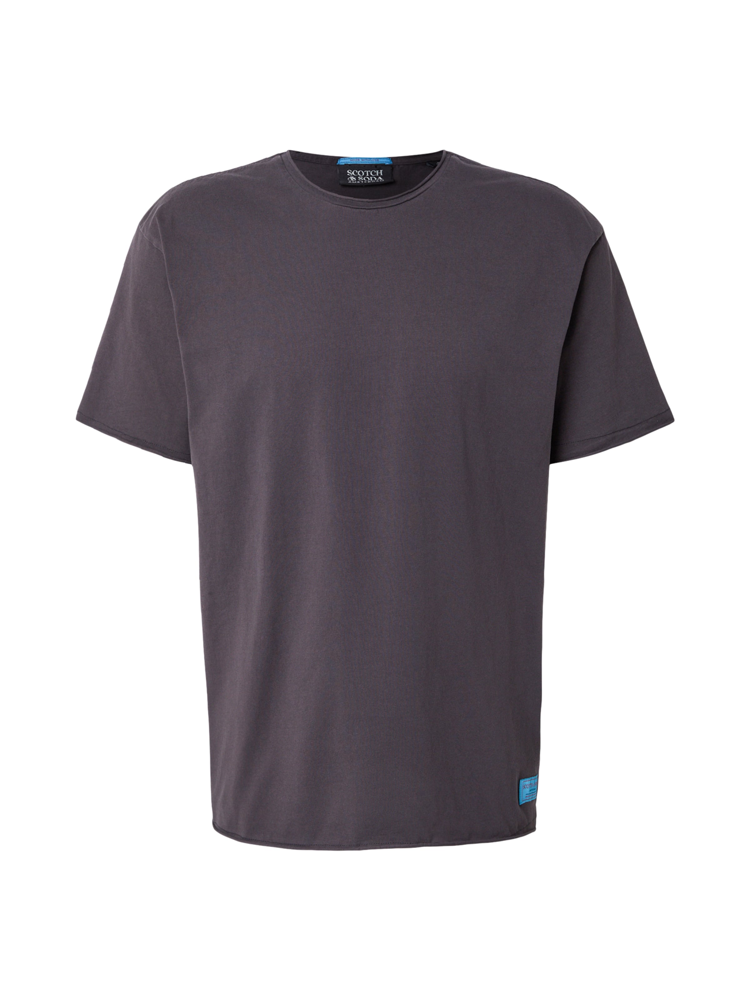 SCOTCH & SODA Shirt 'SEASONAL CORE' in Grey: front