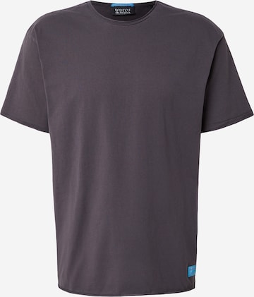 T-Shirt 'SEASONAL CORE' SCOTCH & SODA en gris : devant
