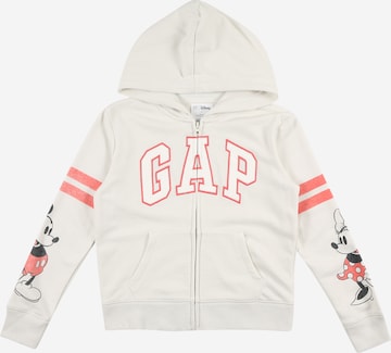 Veste de survêtement GAP en gris : devant