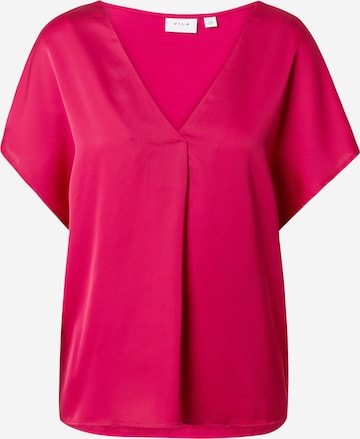 VILA Bluse 'ELLETTE' i pink: forside