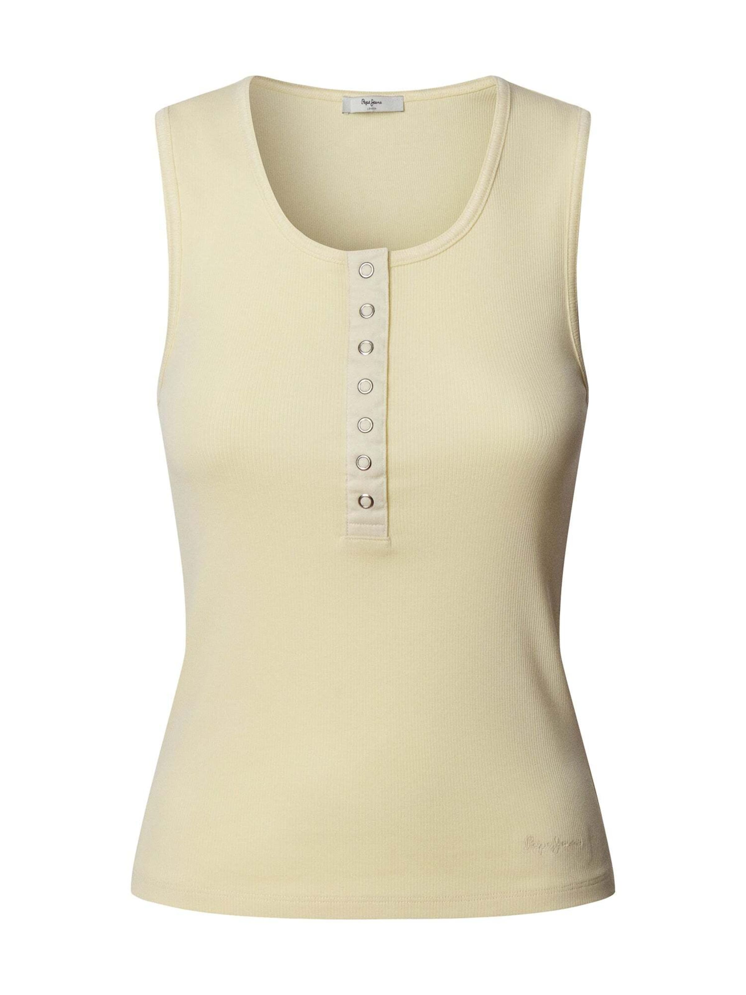 Pepe Jeans Top 'Camilla' in Beige: Vorderseite