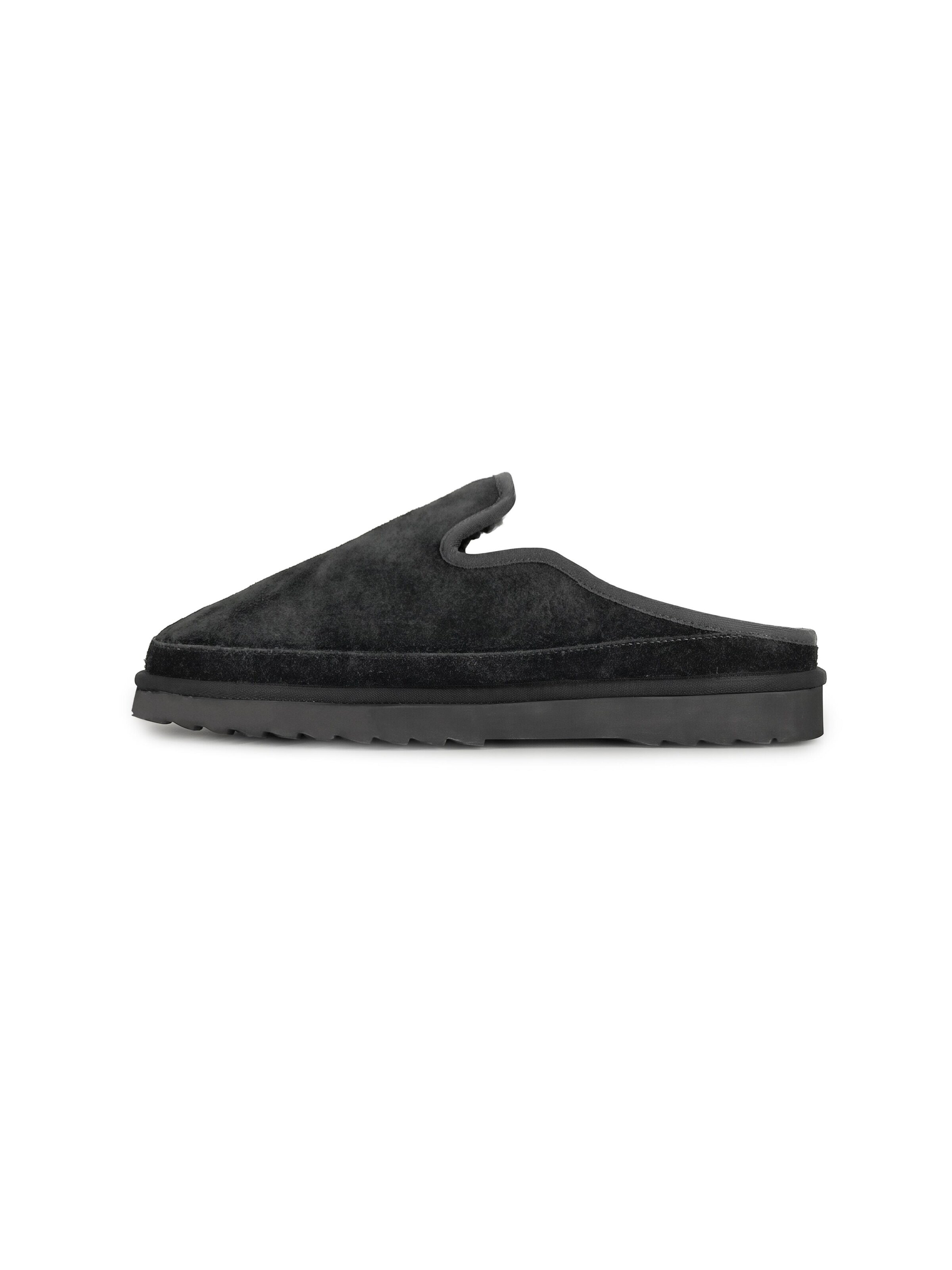 Dutch'D Papucs 'Ease (Size runs small, order one size up)' - fekete: elől
