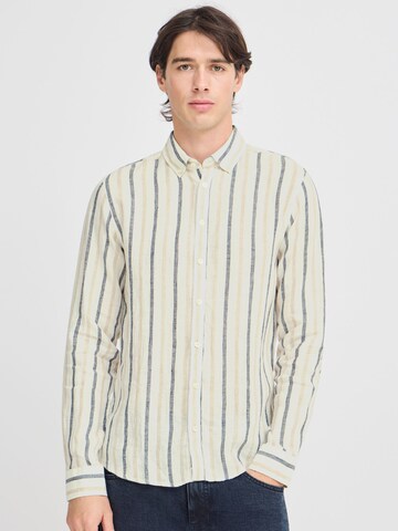 Casual Friday Regular fit Overhemd ' CFDYLAN striped ' in Beige