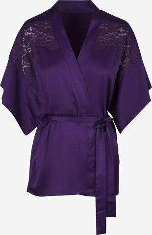 LingaDore Kimono in Purple: front