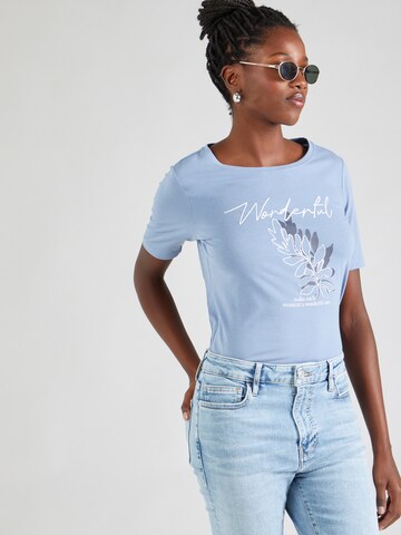 T-shirt s.Oliver en bleu : devant