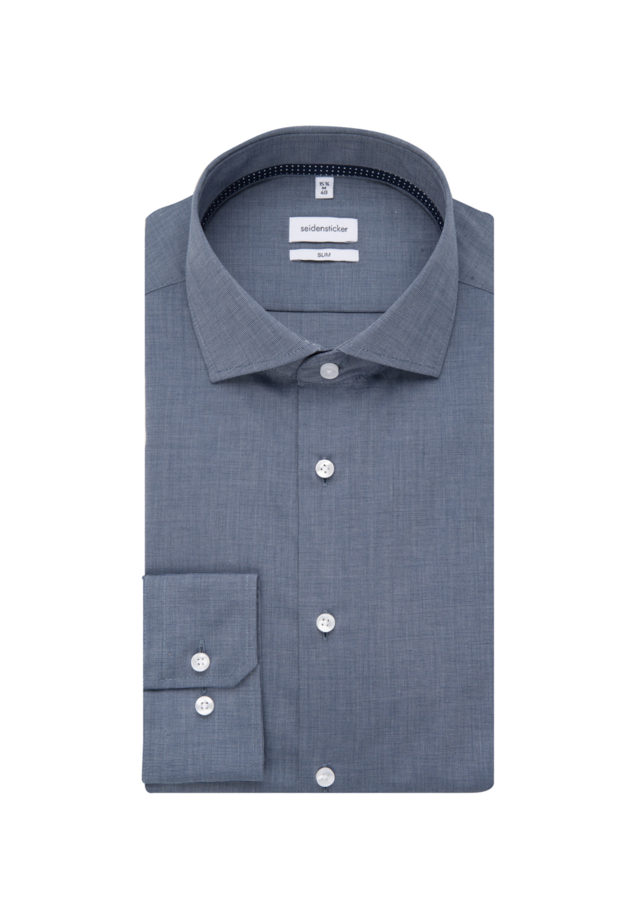 SEIDENSTICKER Slim Fit Business Hemd ' Slim ' in Blau