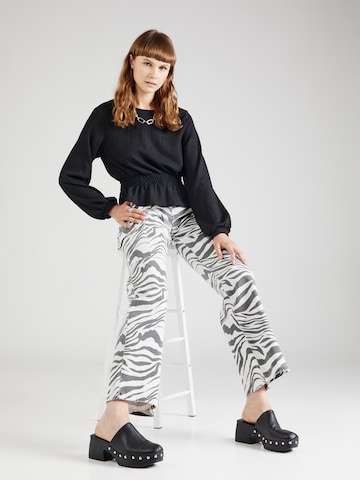 ABOUT YOU Blouse 'Dena' in Zwart