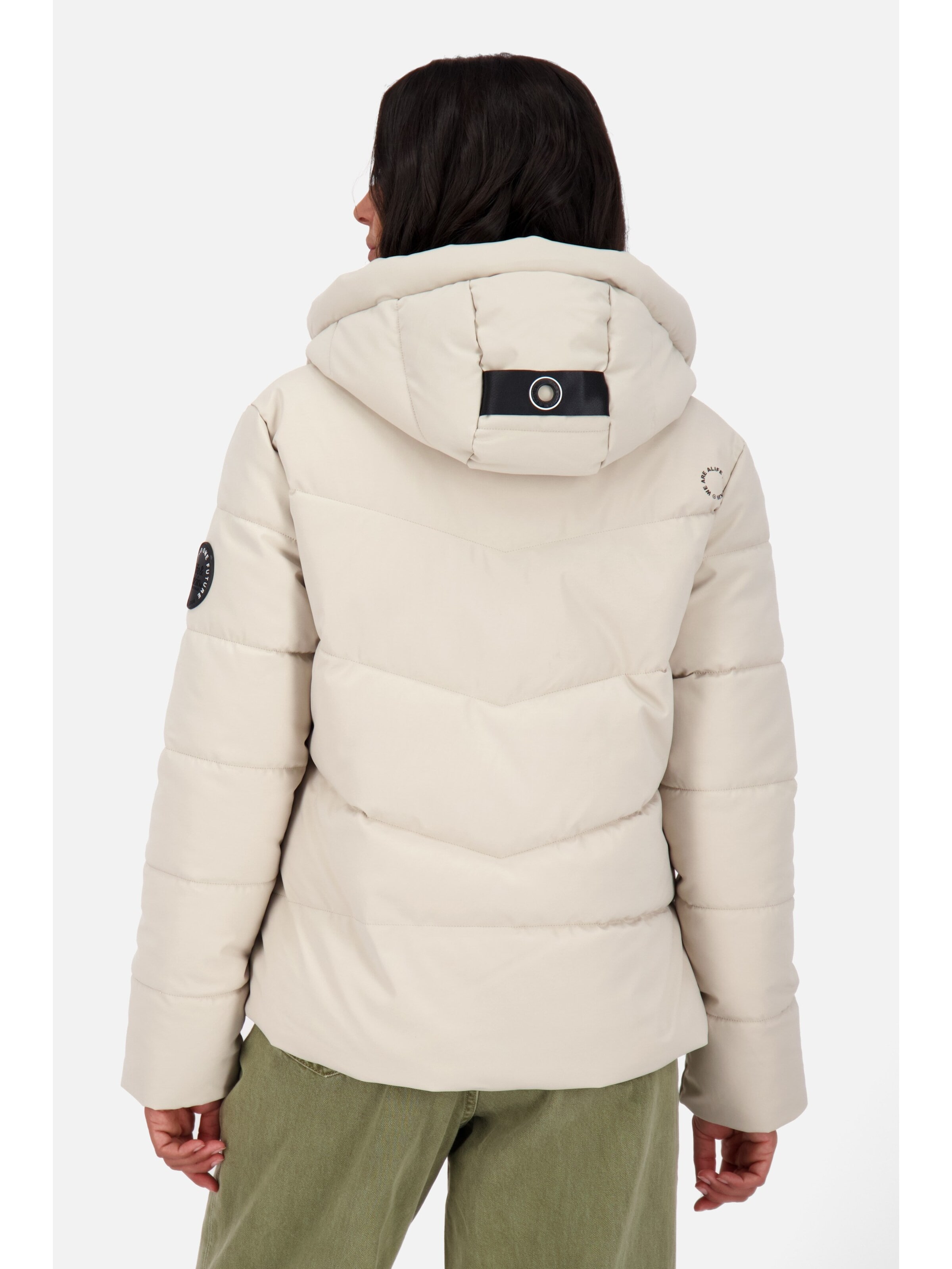 alife & kickin Winterjacke 'Michaela'‌‌‌‌‌‌ in Beige