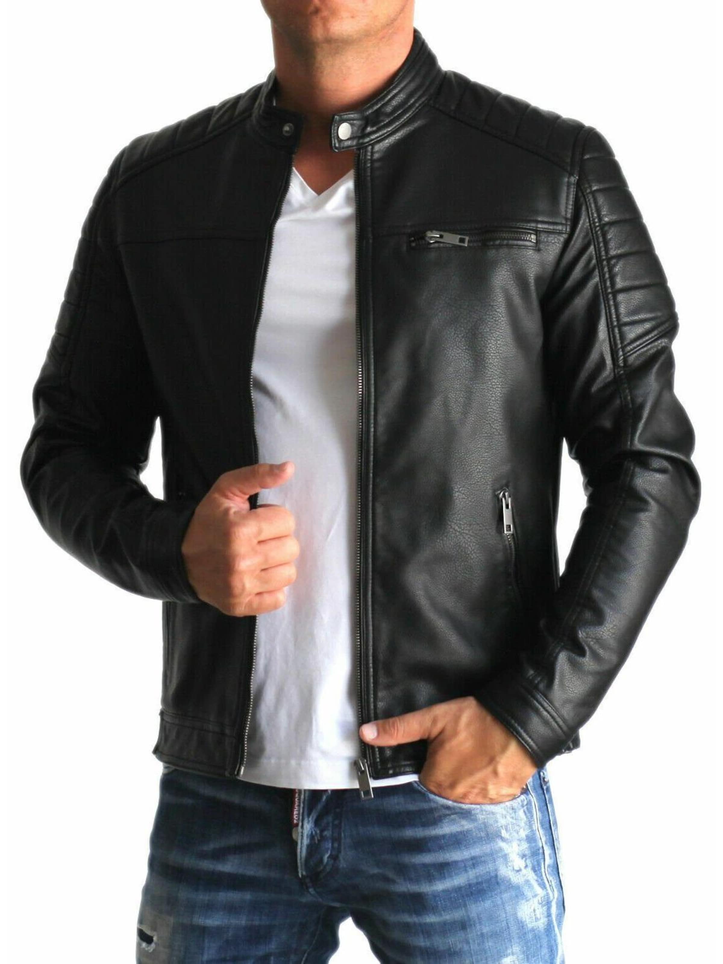 JACK & JONES Between-Season Jacket 'JJEROCKY' in Black