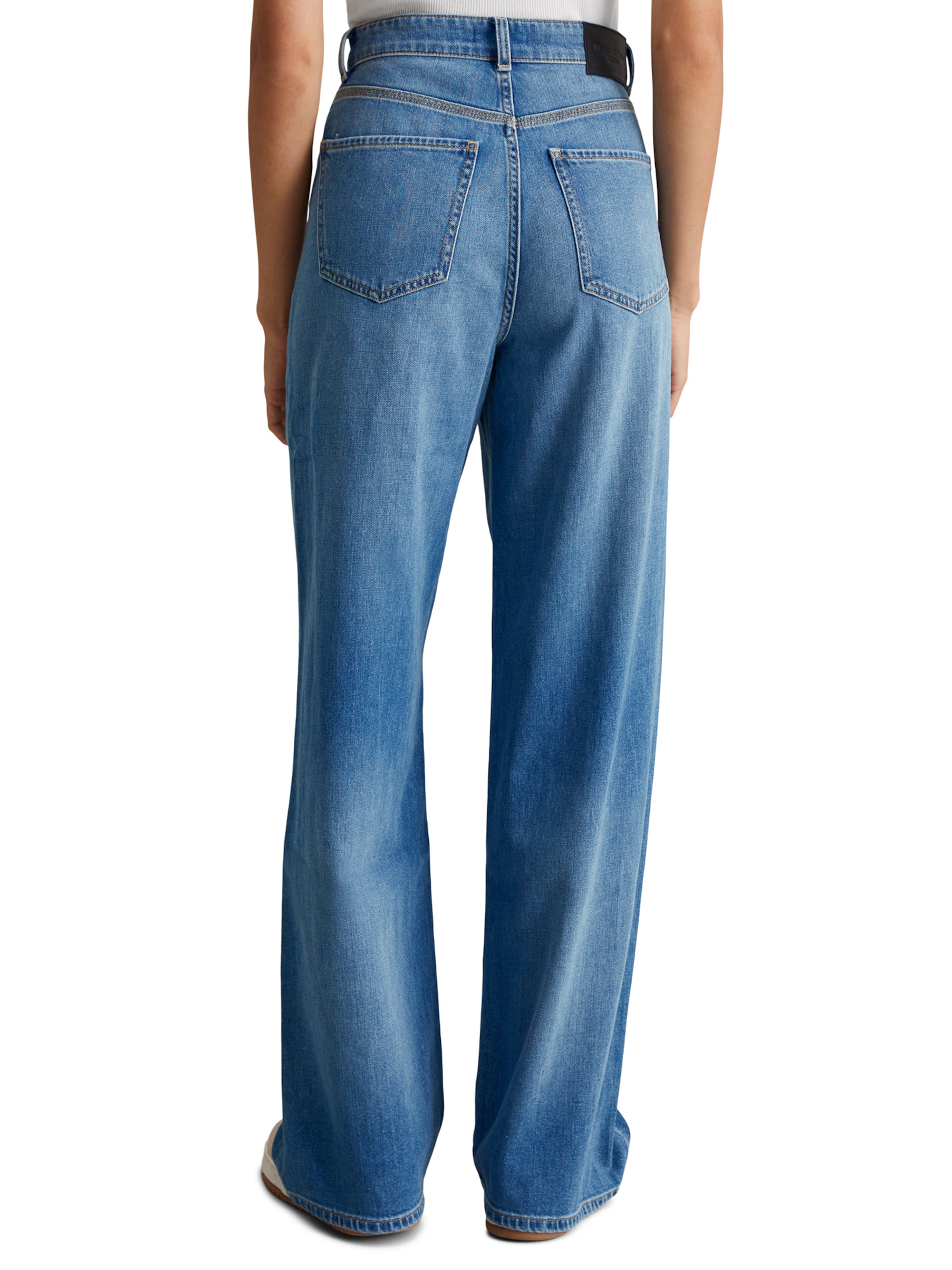 Marc O'Polo DENIM Wide leg Jeans in Blauw