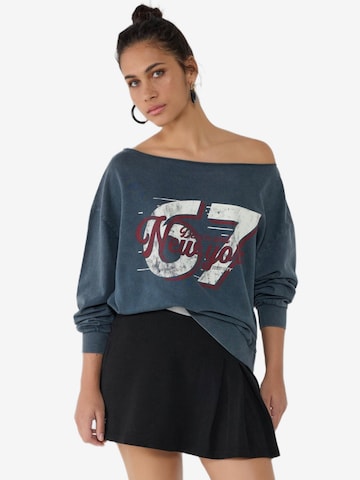 No Matter What Sweatshirt in Grau: Vorderseite