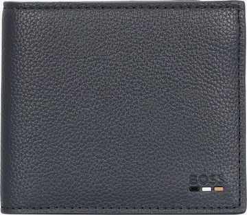 HUGO BOSS Wallet 'Ray' in Blue: front