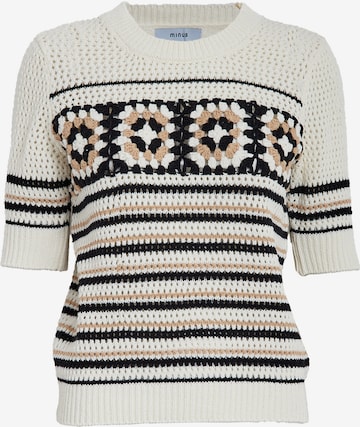 Haut 'Kenza' minus en blanc : devant