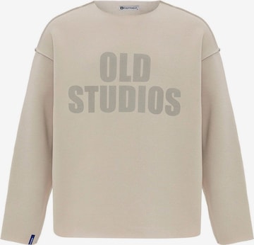 Sweat-shirt Dandalo en beige : devant