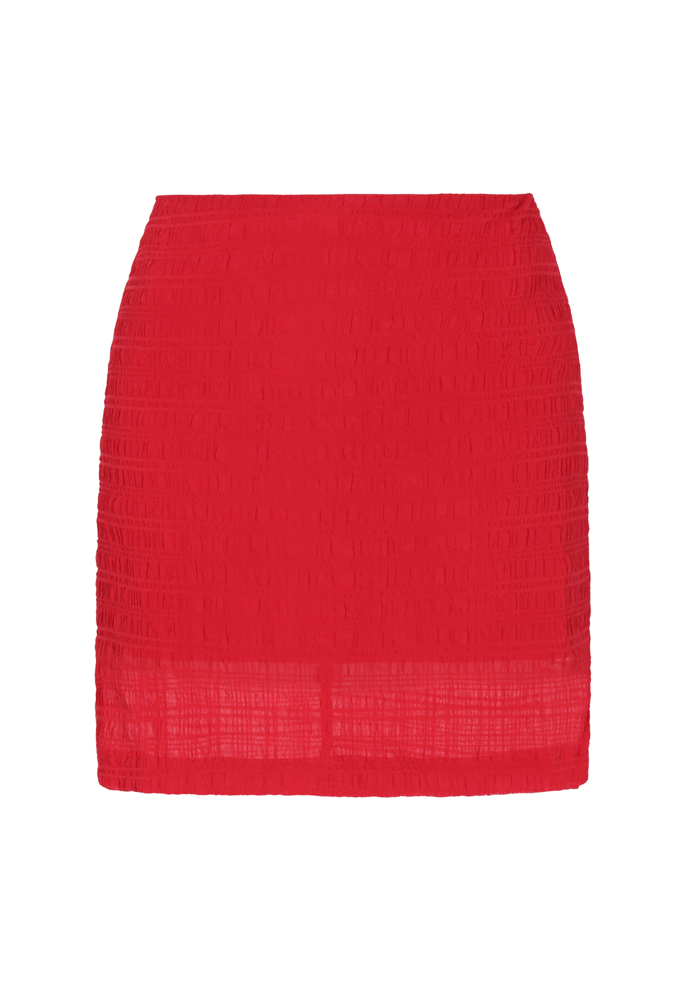 Jupe 'Festive' faina en rouge : devant