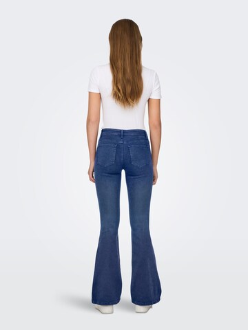 ONLY Flared Jeans 'Reese' in Blue
