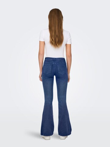 ONLY Flared Jeans 'Reese' in Blau