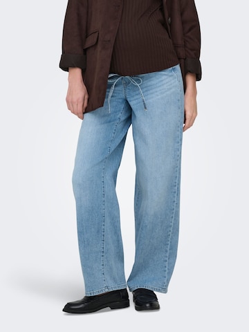 Only Maternity - Loosefit Vaquero 'OLMGianna' en azul: frente